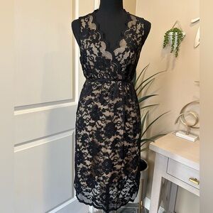 Max Studio Midi Halter Sheath Dress